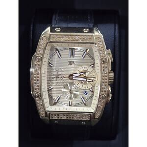 JBW Echelon 41mm 28 Diamonds Chronograph Watch (9622)
